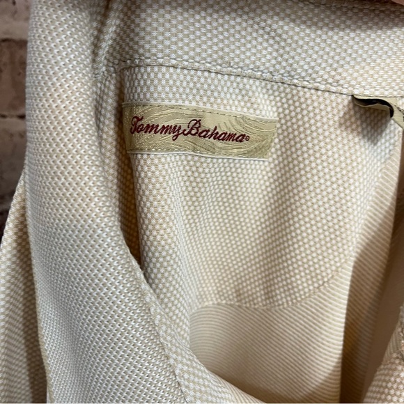 Tommy Bahama Tan Short Sleeve Polo - Picture 6 of 10